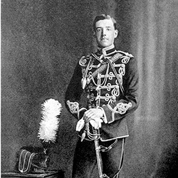 Gerald Stewart, a captain in the 10th Hussars, who lost his heart to Lilah during the Durbar. He was to be killed three years later in the Great War.                                                   
