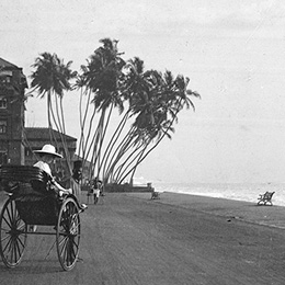 Lilah in Colombo before catching the S.S.Malwa to England                                                                                                                                               