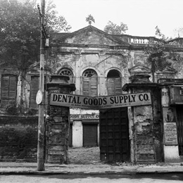 Dilapidated building on BBG street, Calcutta                                                                                                                                                            