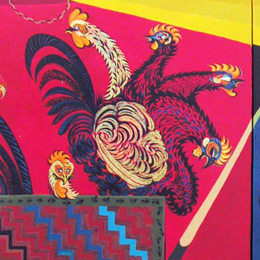The poultry Fable (Triptych)