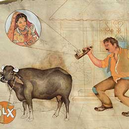 "Piya ka ghar" ( husband sold buffalo for a alcohol habit)