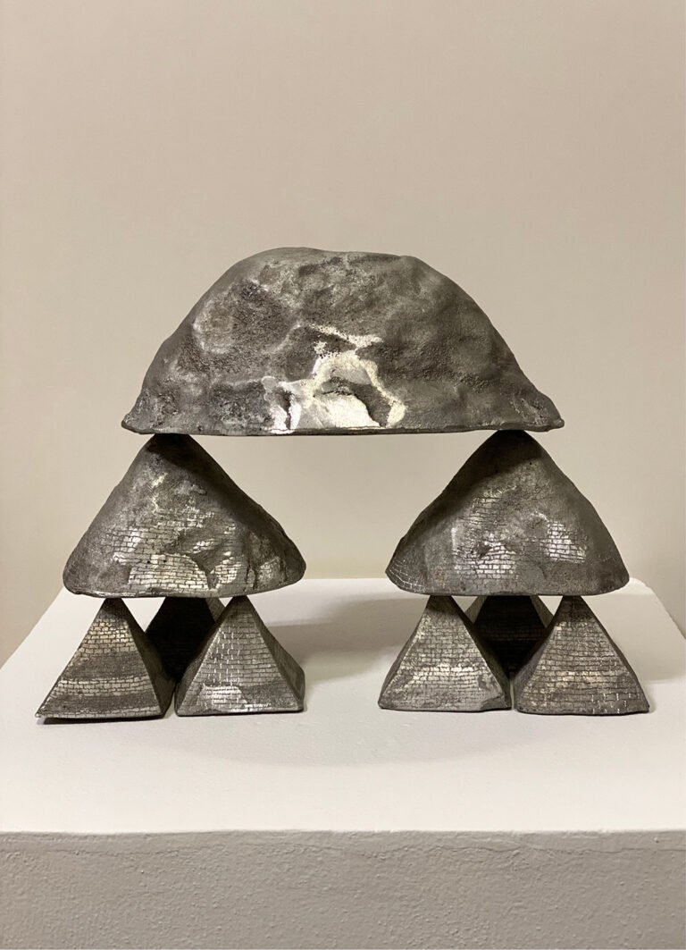 Teja Gavankar | Conical Series | 2023 | Cast aluminium | 9(H) x 11(W) x 5(D) Inches