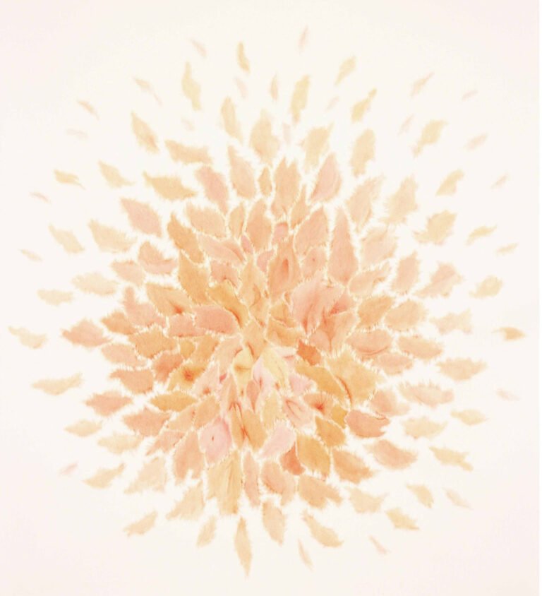 Kim Seola | Untitled | 2012 | Watercolor on paper | 66 x 60 Inches