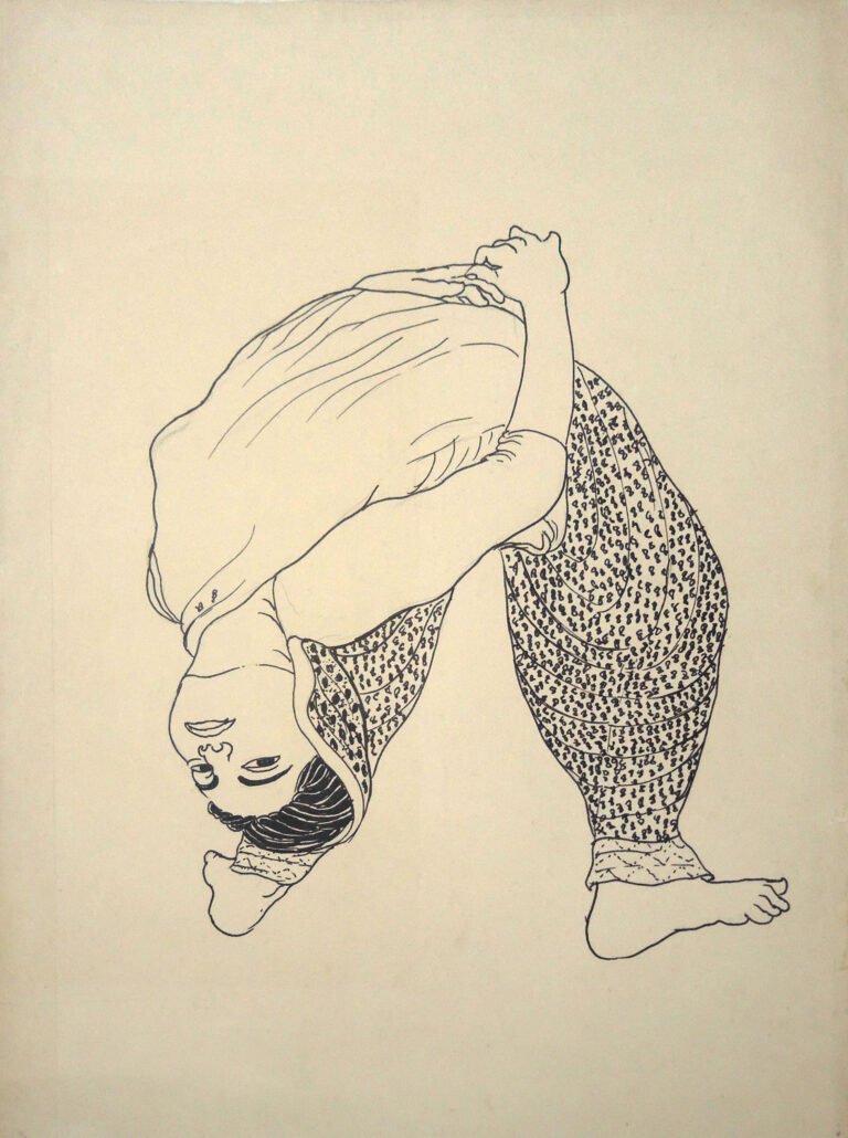 Manjit Bawa | Untitled | 1989 | Drawing on paper | 21.5 x 14.5 Invhes