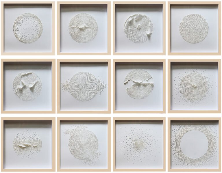 Sachin Tekade | Renewal II | 2020 | Fabriano Paper-300 GSM. Set of 12 units | 18 x 18 inches each