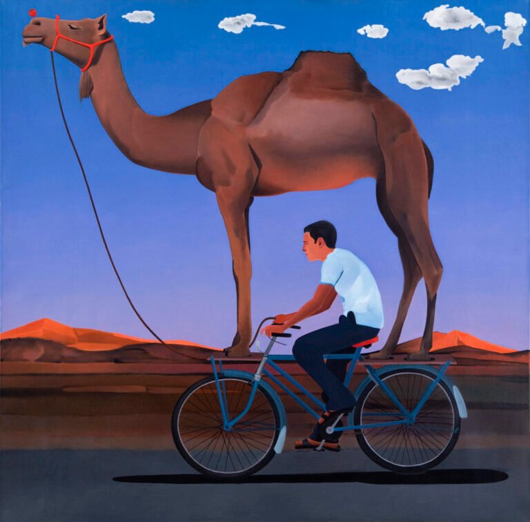 Surendran Nair | Yamani Bilawal Elysium. Doctrine of the Forest (Cuckoonebulopolis) | 2010 | Oil on canvas | 71 x 71 Inches