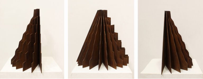 Teja Gavankar | Untitled | 2021 | Corten steel | 19(H) x 20(W) x 10(D) Inches