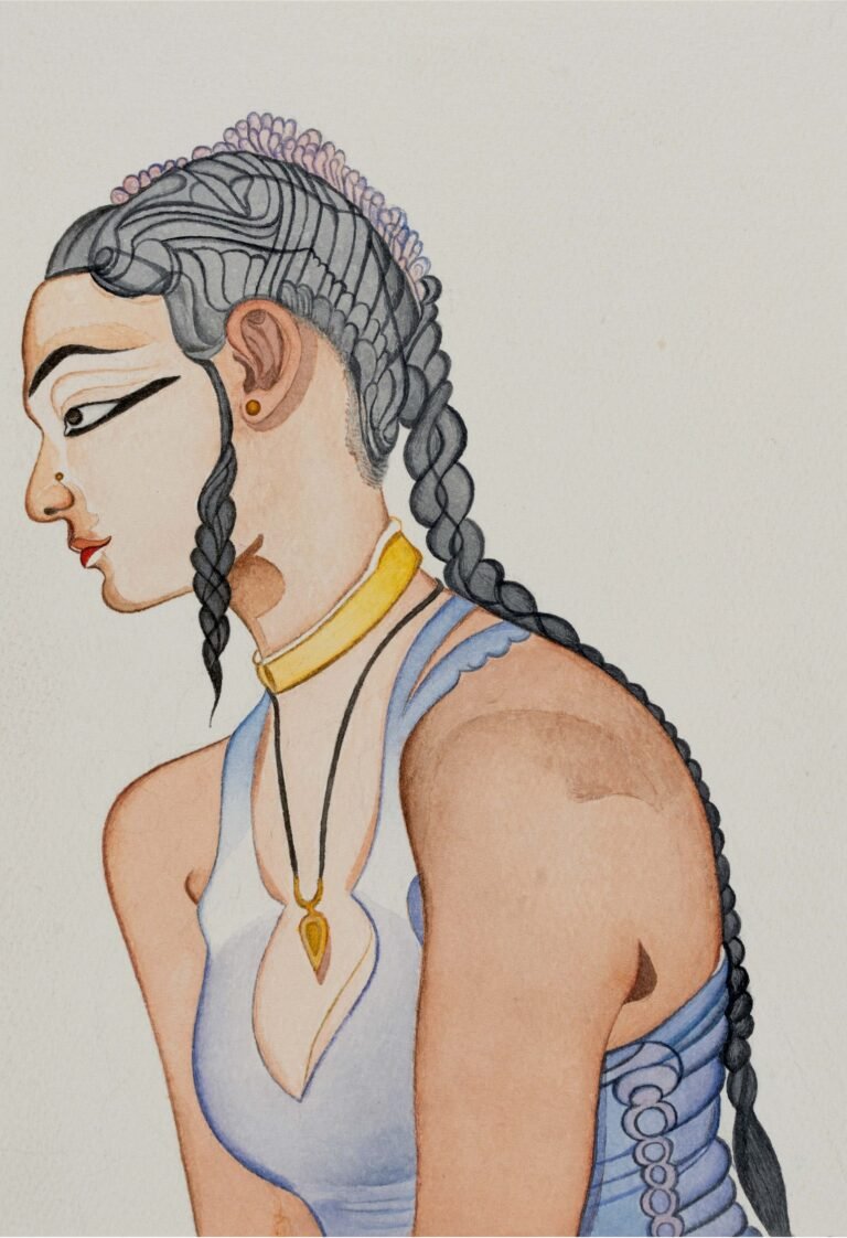 Surendran Nair | Untitled | 2024 | Watercolour on paper | 10 x 7 Inches