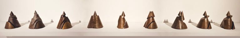 Teja Gavankar | Neti-Neti (Brass Casts) | 2024 | Brass (9 individual units) | 5(H) x 4(W) x 5(D) Inches each