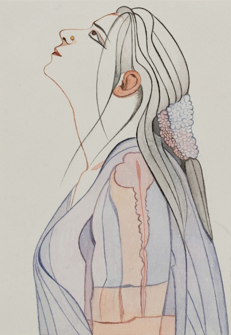 Surendran Nair | Untitled | 2024 | Watercolour on paper | 10 x 7 Inches