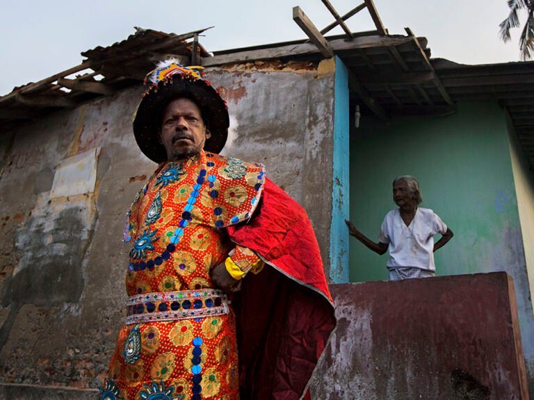 KR Sunil | Chavittu Nadakam—Storytellers of the Seashore | Photographic print on archival hahnemuhle paper. Limited edition 3 of 5 + 2 AP (Set of 16 units) | 22.5 x 30 Inches each