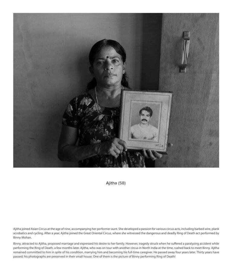 KR Sunil | Thambu—Tales from the Great Indian Circus | Photographic print on archival hahnemuhle paper. Limited edition 1 of 5 + 2 AP (Set of 46 units) | 21 x 18 Inches each