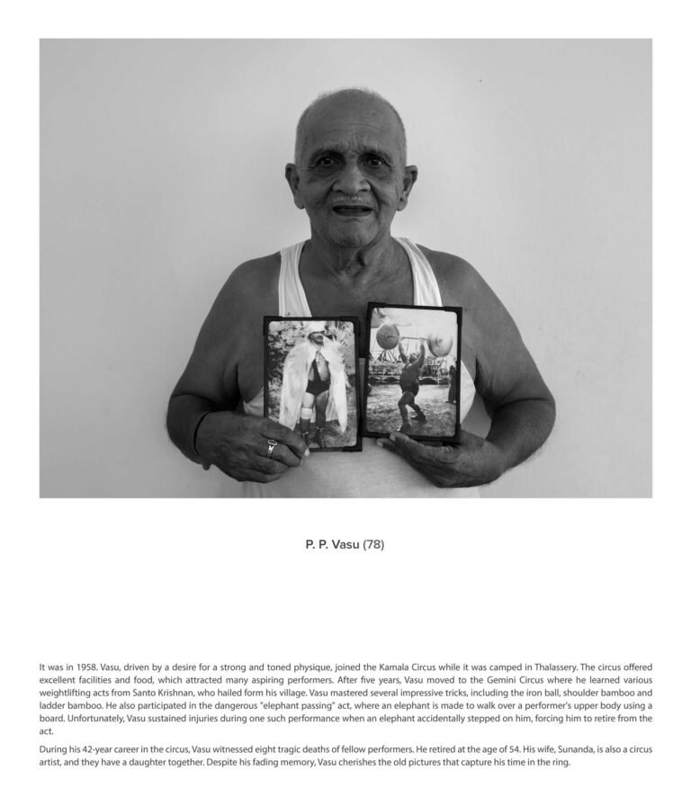 KR Sunil | Thambu—Tales from the Great Indian Circus | Photographic print on archival hahnemuhle paper. Limited edition 1 of 5 + 2 AP (Set of 46 units) | 21 x 18 Inches each