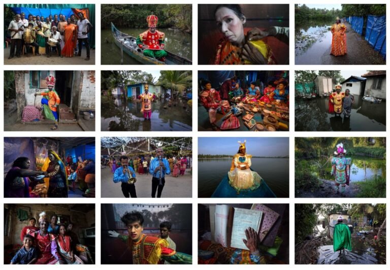 KR Sunil | Chavittu Nadakam—Storytellers of the Seashore (Backstage) | Photographic print on archival paper. Limited edition 1 of 5 + 2 AP (Set of 16 units) | 20 x 30 Inches each