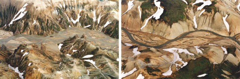 Olafur Eliasson | Jökulsgilskvisl | 2003 | C-print mounted on Forex (Diptych). Limited edition 19 of 45 | 16 x 23.5 Inches each