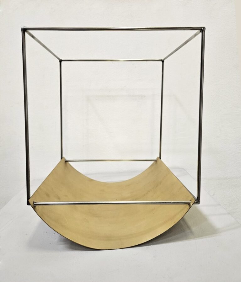 Teja Gavankar | Room I (Series: Home) | 2025 | Stainless steel | 10(H) x 8(W) x 8(D) Inches