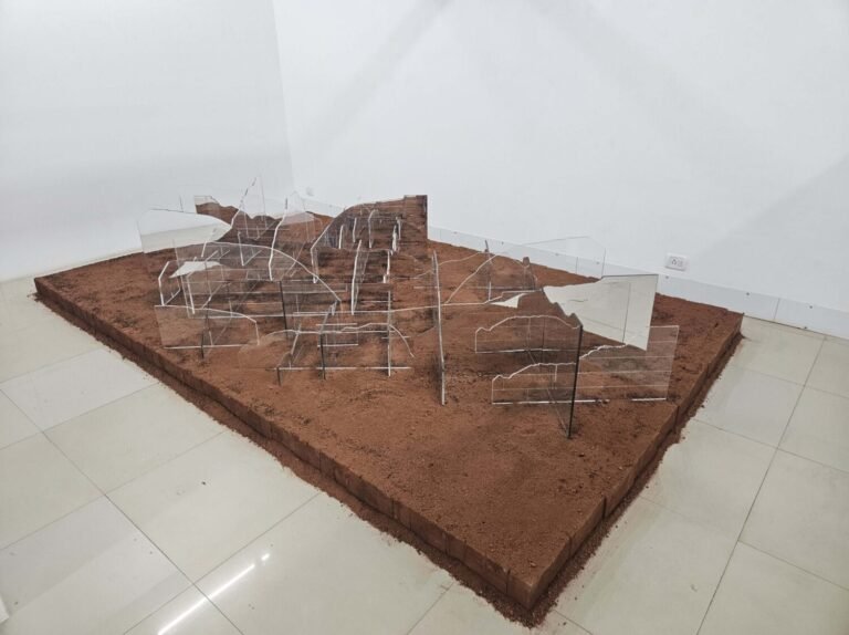 Teja Gavankar | Coexist  | 2025 | Mixed media | 25(H) x 148(L) x 91(W) Inches