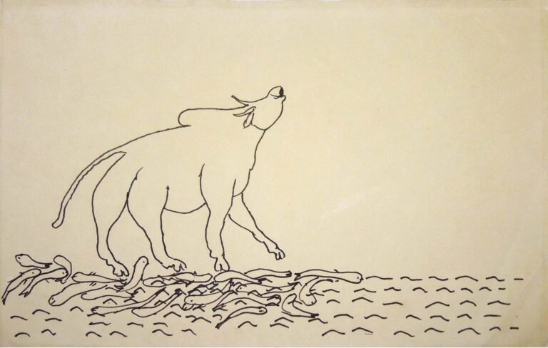 Manjit Bawa | Untitled | Drawing on paper | 10.5 x 15 Inches | 1989