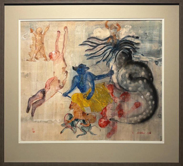 Nalini Malani | Stories Retold | Watercolour on Arches paper | 23 x 27 Inches | 2003