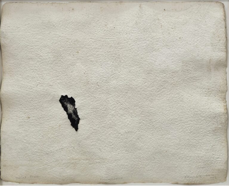 Somnath Hore | Untitled | Paper pulp (trial proof) | 20 x 24 Inches | 1972