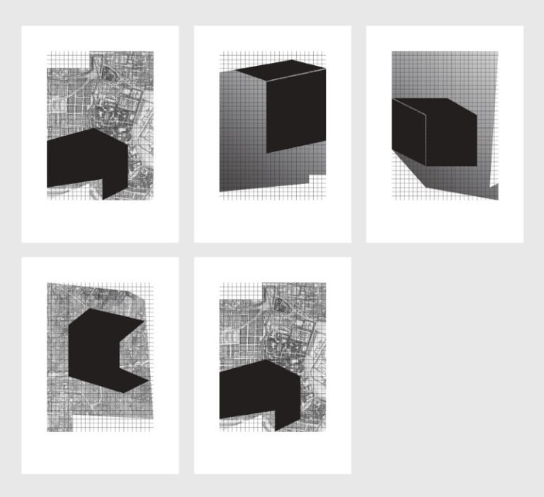 Chetnaa | Square, Interrupted I – V | 2026 | Serigraph (Portfolio of 5 prints). Limited edition 1 of 35 | 13 x 9.5 Inches each