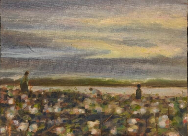 Sujith SN | Untitled | 2023 | Oil on canvas | 12 x 16 Inches