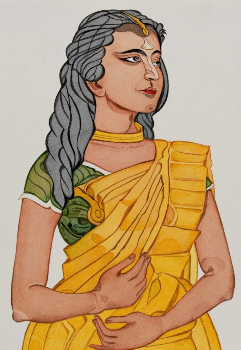 Surendran Nair | Untitled | 2024 | Watercolour on paper | 10 x 7 Inches