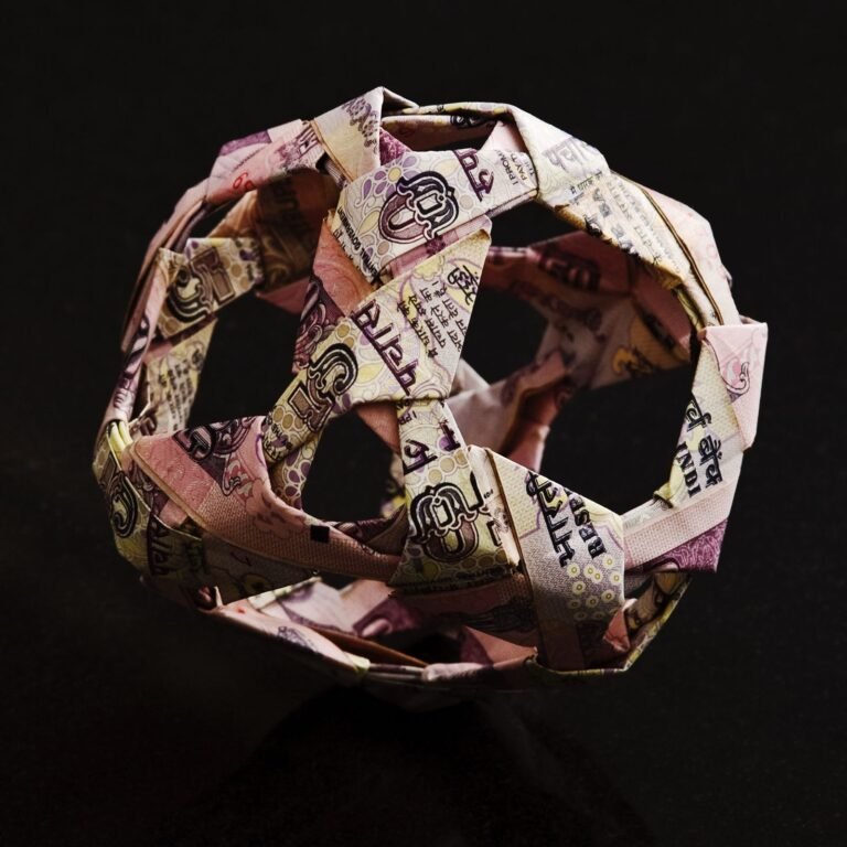 Vivek Vilasini | Between One Shore and Several Others (Origami) | 2011 | Archival print on Hahnemuhle paper. Limited edition 2 of 7 + 1 AP | 36 x 36 Inches