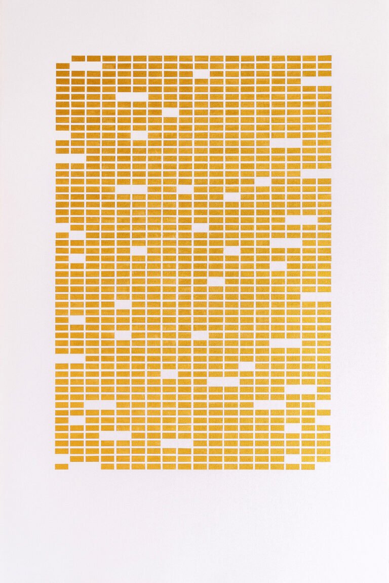 Chetnaa | The Sequence II | 2024 | Acrylic on 640 gsm hot press paper | 60 x 40 Inches