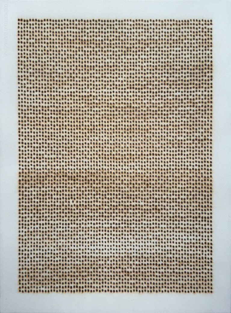 Ankush Safaya | Untitled | 2025 | Burn marks on paper | 30 x 22 Inches