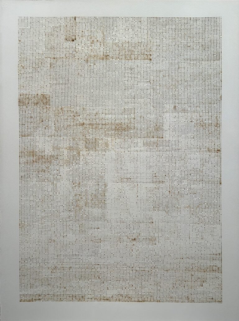 Ankush Safaya | Untitled | 2025 | Burn marks on paper | 30 x 22 Inches