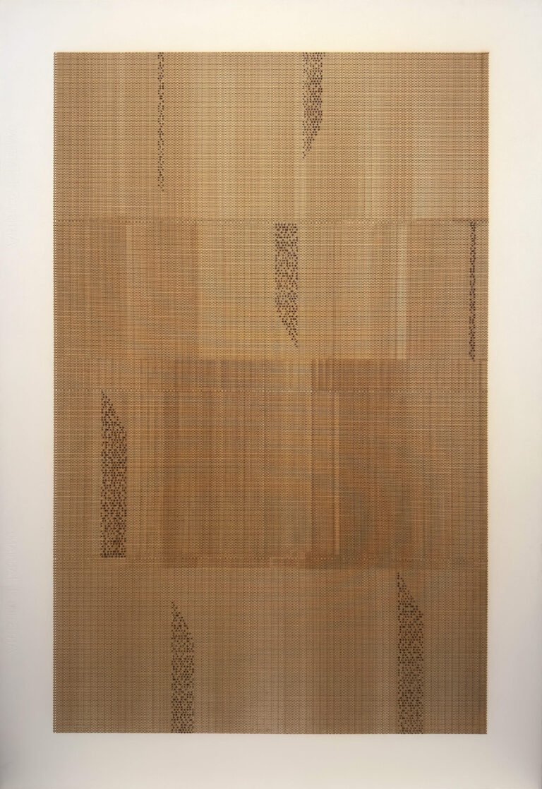 Ankush Safaya | Untitled | 2026 | Burn marks on paper | 44 x 30 Inches