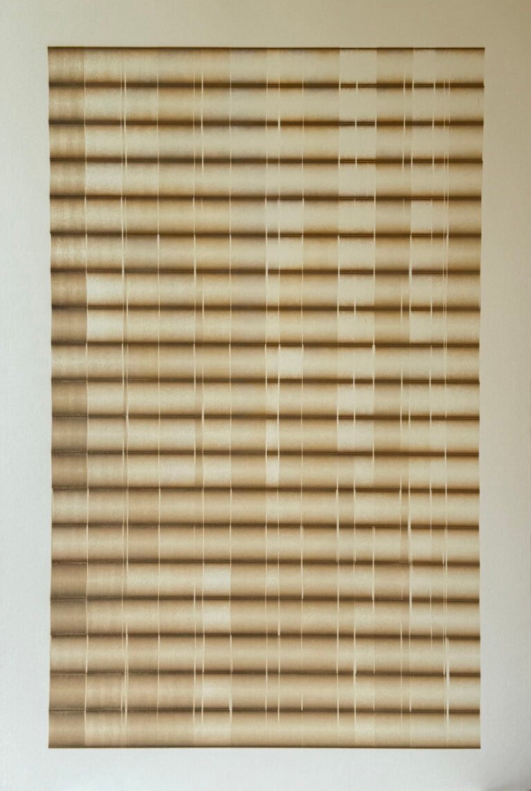 Ankush Safaya | Untitled | 2026 | Burn marks on paper | 44 x 30 Inches
