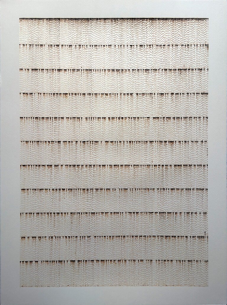 Ankush Safaya | Untitled | 2025 | Burn marks on paper | 30 x 22 Inches