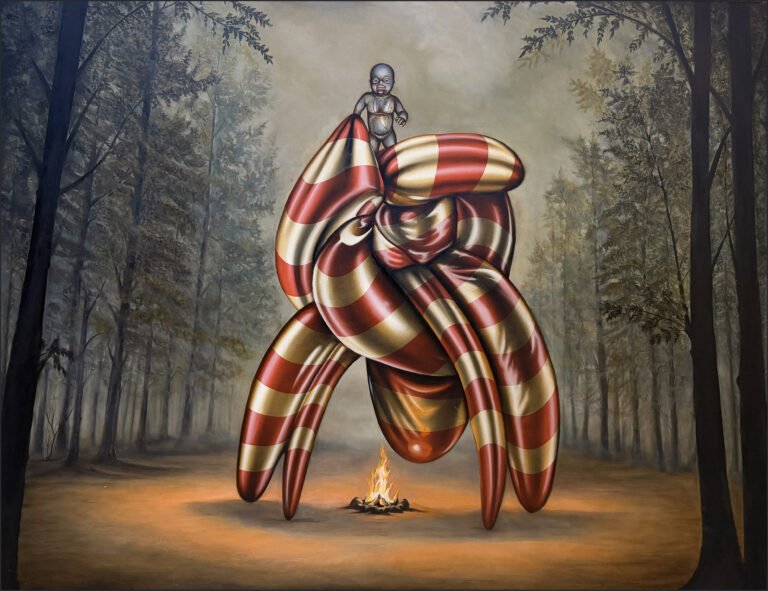 Chintan Upadhyay | Being No. 2 | 2026 | Oil and acrylic on canvas | 60 x 78 Inches
