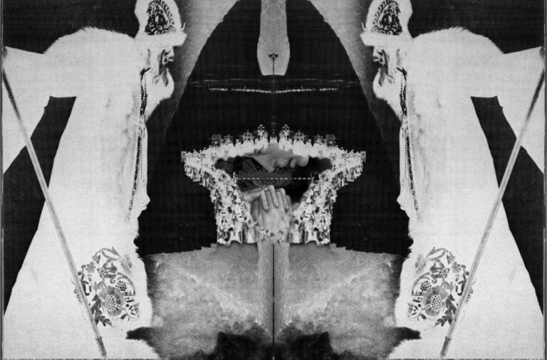 Gulam Mohammed Sheikh | Gaze | 2002 | Digital Hahnemühle, fine art texture paper. Second edition 1 of 6 | 23.5 x 29 Inches